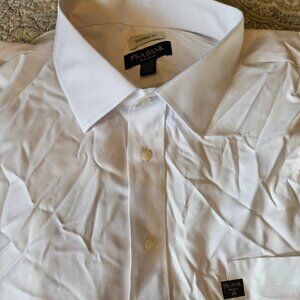 Jos A Bank White Dress Shirt